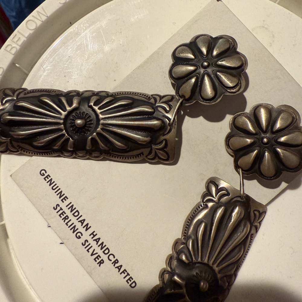 Native Sterling Silver Floral Accessories